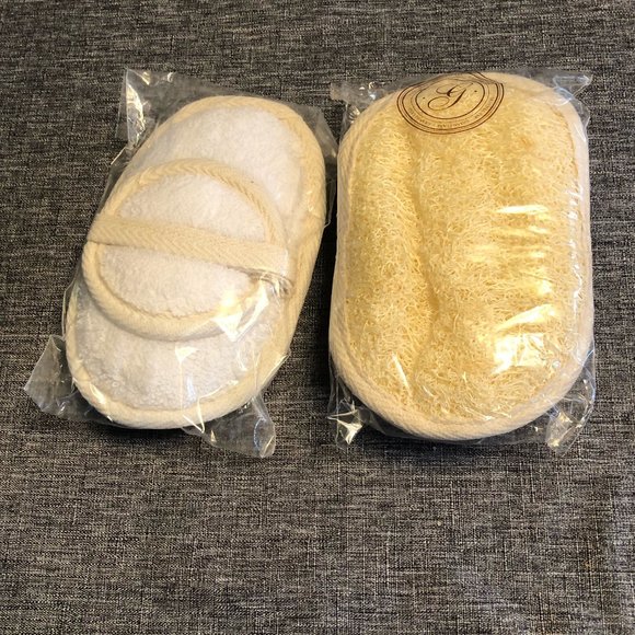 Relaxation / Quiet time kit - blank journal, massager, candles, and loufas NWOT - Picture 9 of 9